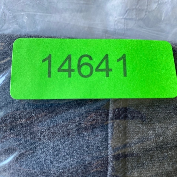 Tuff Athletics Women's Gray Lined Leggings‎ Size Large Fleece Lined Pants - Picture 12 of 12